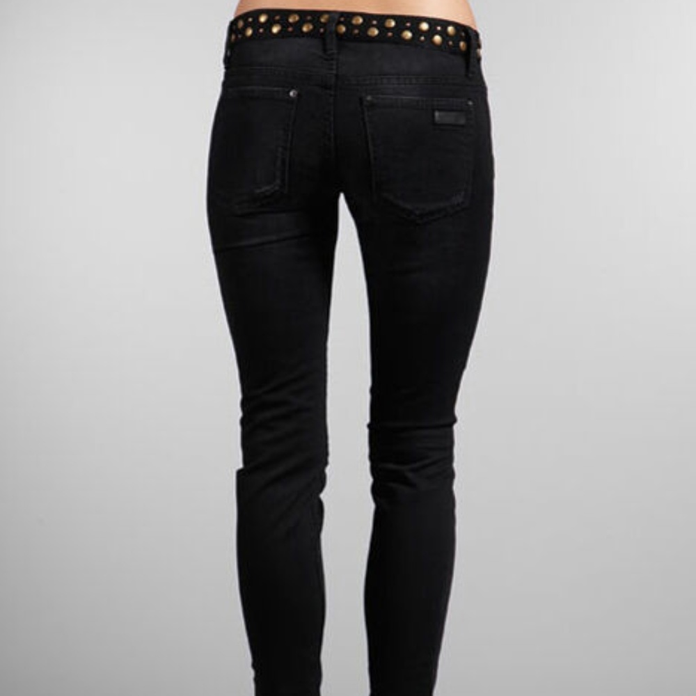 JOE'S JEANS STUDDED BOOT CUT JEANS